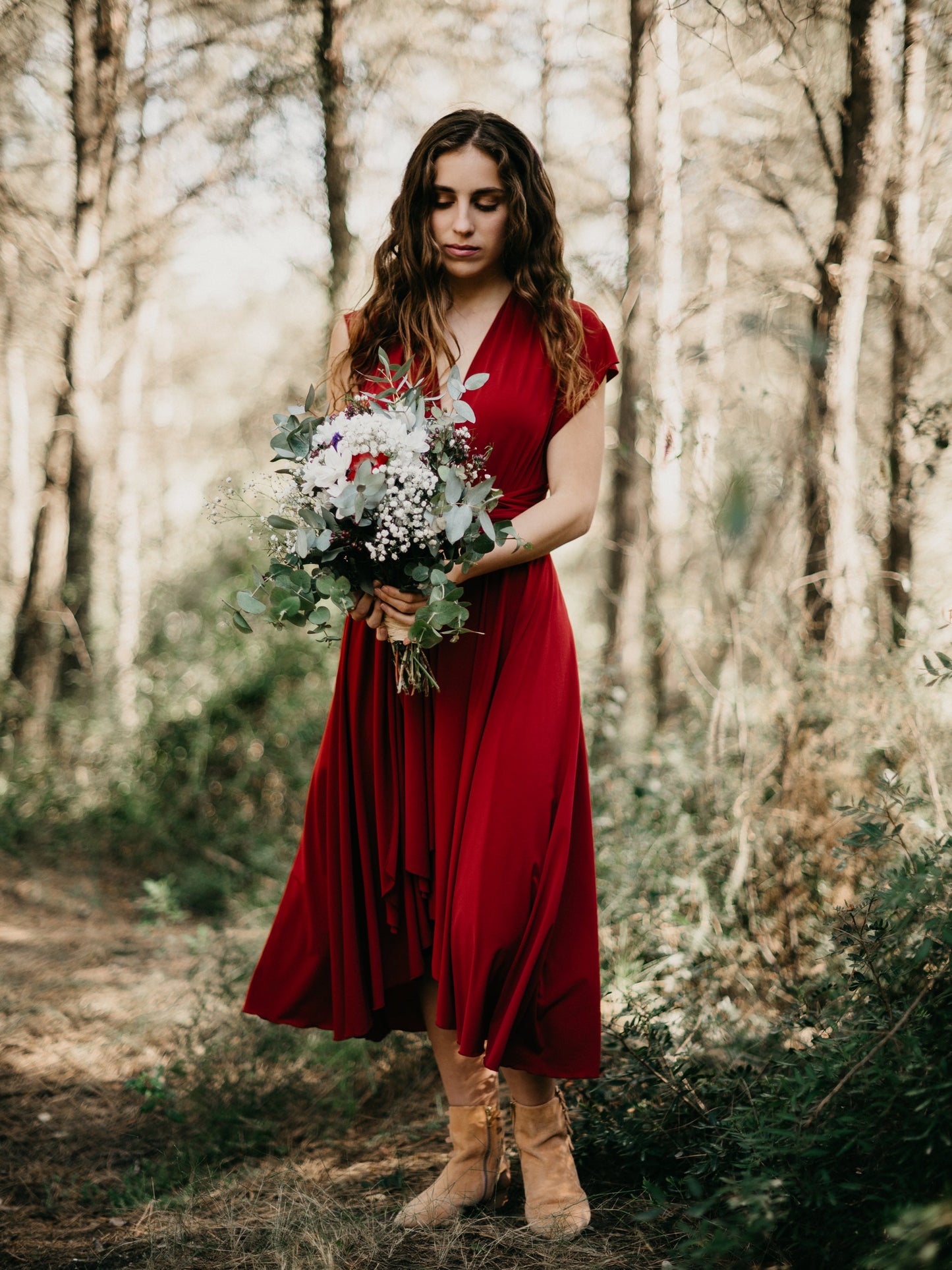 INFINITY MIDI-KLEID-8