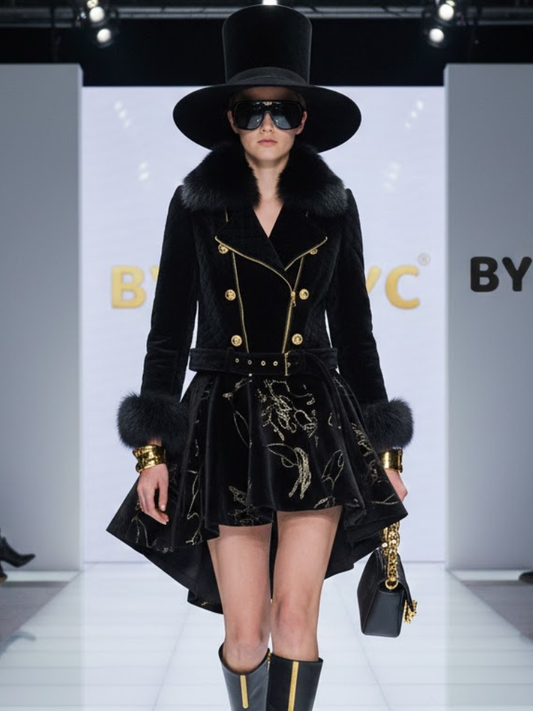 Дамско дизайнерско яке TriBeCa – NYFW Колекция
